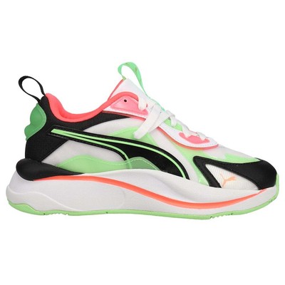 

Женские повседневные кроссовки Puma RsCurve Clights на шнуровке черного, синего, оранжевого, белого цвета, Black;blue;orange;white, Puma RsCurve Clights Lace Up