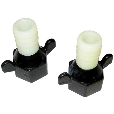 Shurflo by Pentair Straight Fitting Port Adapter-1/2''-14 NPTFx3/4''Barb 94-181-03