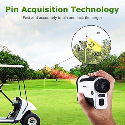 Rangefinders BOBLOV 650Yards Slope Golf With Pinsensor 6X Magnification Support