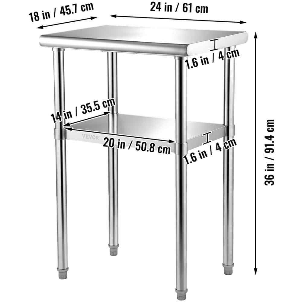 18 in. x 24 in. Stainless Steel Food Prep Board 18 in. x 24 in. Stainless Steel Food Prep Board