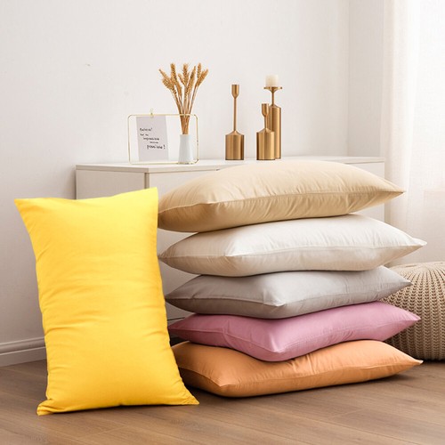 2 Piece Pillow Cases Set Standard King Ultra Soft Pillowcase 24 Colors Available