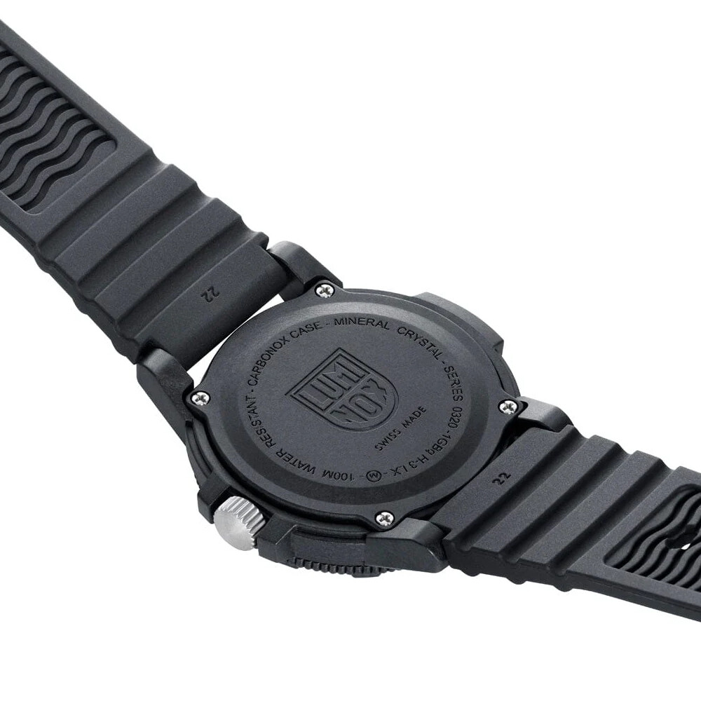Pre-owned Luminox Men's Watch Xs.0337 Leatherback Sea Turtle Giant 44mm