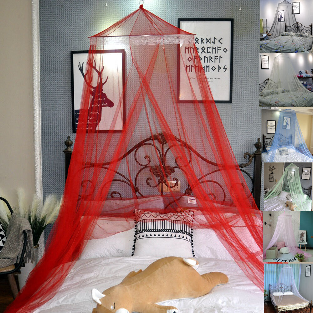 Bed Curtain Mosquito Net Bed Netting For Queen Size Round La