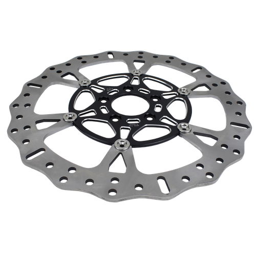 14" Big Floating Front Brake Rotor w/Caliper Adapter for Harley Dyna Softail XL