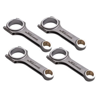 4x H-Beam Forged 4340 EN24 Connecting Rods Conrod For BMW N20B20 N26B20 2.0T
