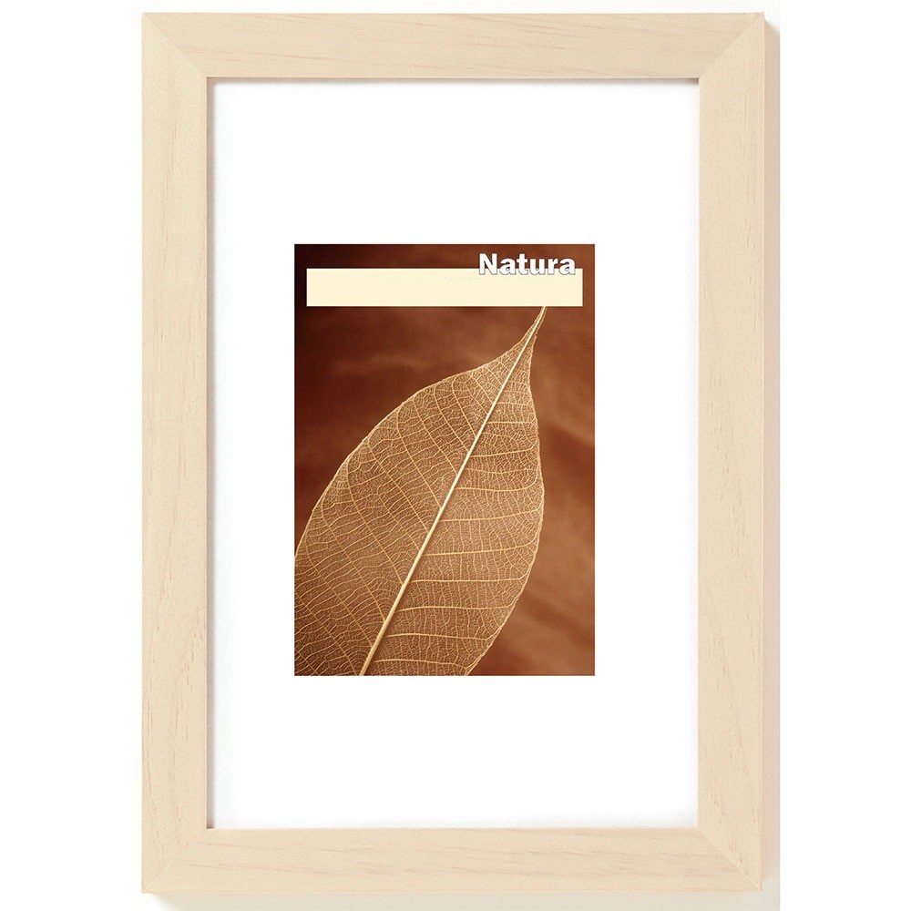 Cornice Per Foto Poster Quadri Tele Dimensioni 30x40cm Modello Legno Chiaro dfh