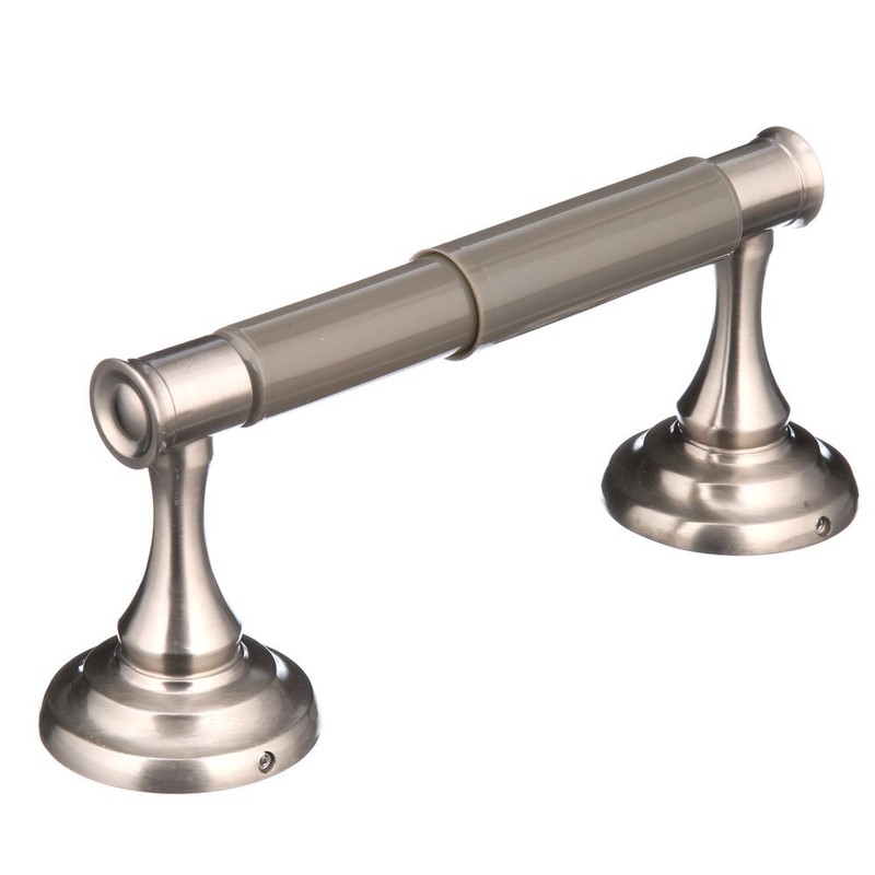 Cameron Wall Mount Toilet Paper Holder &ndash; Nickel Finish by Better Homes & Gardens