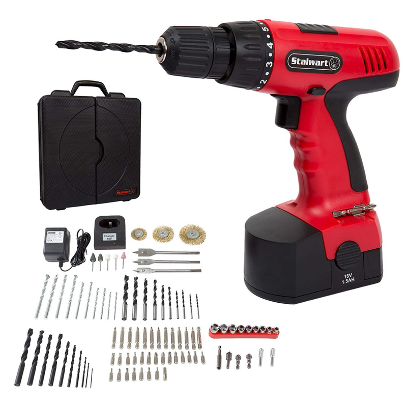 Set Stalwart Power Tools Keyless Chuck Sockets Bits