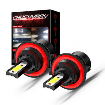 2 SUPER Bright LED headlight bulbs for 2009-2011 Polaris Outlaw 525 IRS ATV
