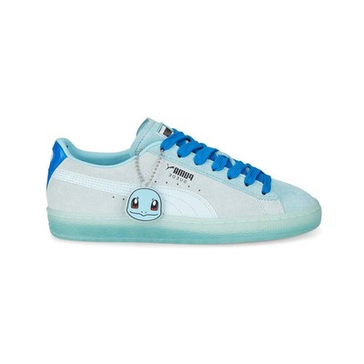 

Puma Poke X Water Turtle Suede Lace Up Youth Boys Синие кроссовки Повседневная обувь 38, Синий, Puma Poke X Water Turtle Suede Lace Up Youth