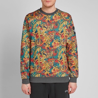 north face fine crew sweatshirt