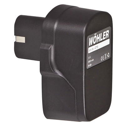 WOHLER 4715 Camera Battery,4 in Overall L 53WM79