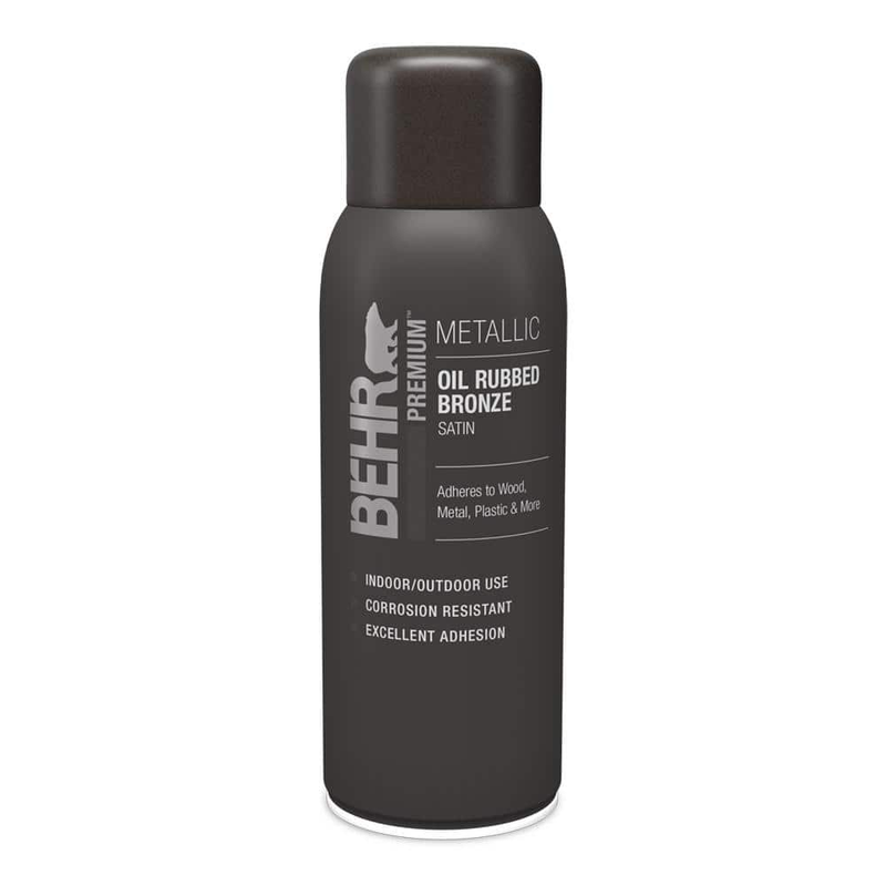 Rubbed Bronze Satin Interior/exterior Metallic Spray Paint Ae