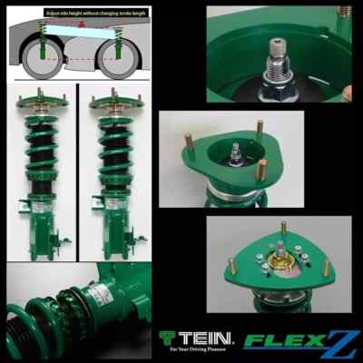 Tein Fits 2014+ Infiniti Q50 RWD (V37 & Hybrid HV37) Flex Z Coilovers