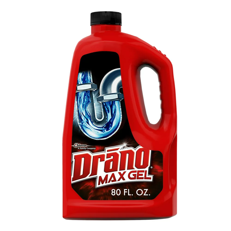 Drano Max Gel Clog Remover, 80 Oz