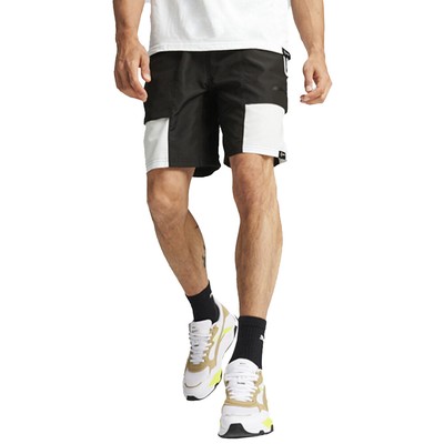 Тканые шорты Puma Amg Statement Мужские черные повседневные спортивные штаны 62370801