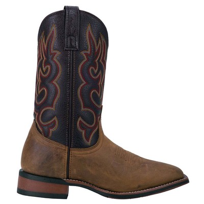 

Laredo Laredo Lodi Мужские коричневые классические ботинки Square Toe Roper 7898, Коричневый, Laredo Laredo Lodi Square Toe Roper