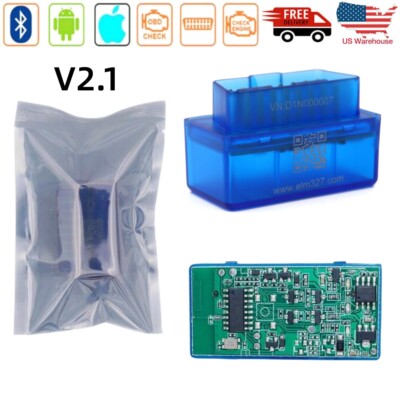 ELM327 Car Bluetooth OBD2 Scanner Code Reader Automotive Diagnostic Tool 