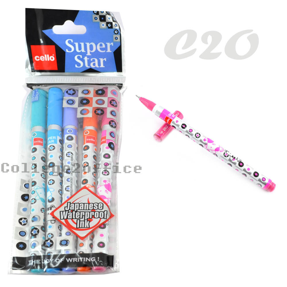 cello super star gel pen
