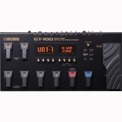 Boss GT-100 COSM Amp Effects Processor with Version 2 Update