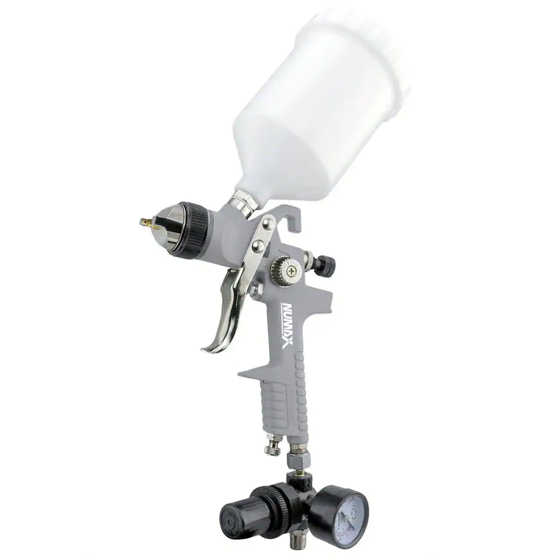 Spray Gun Paint Sprayer Pneumatic 1.4mm Tip HVLP Gravity Fee
