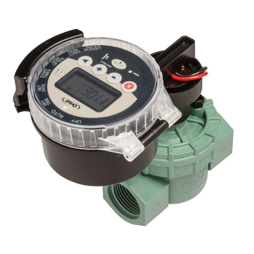 Orbit Irrigation Controller 1 Zone Battery Operated Programmable Green