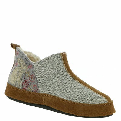 

Женские тапочки Acorn Forest Bootie, Heather grey/rabbit