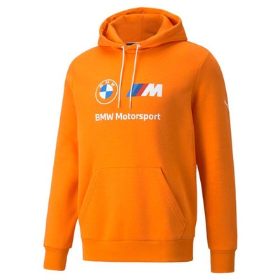 

Puma Bmw Mms Ess Fleece Pullover Hoodie Mens Размер  Повседневная верхняя одежда 532250-05, Оранжевый