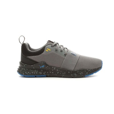 

Puma Wired Run City Escape Lace Up Sneaker Молодежные мальчики Серые кроссовки Повседневная обувь, Grey, Puma Wired Run City Escape Lace Up Sneaker Youth
