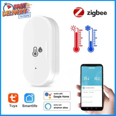 Mini Tuya Zigbee Temperature&Humidity Sensor Thermometer Hygrometer Smart Home