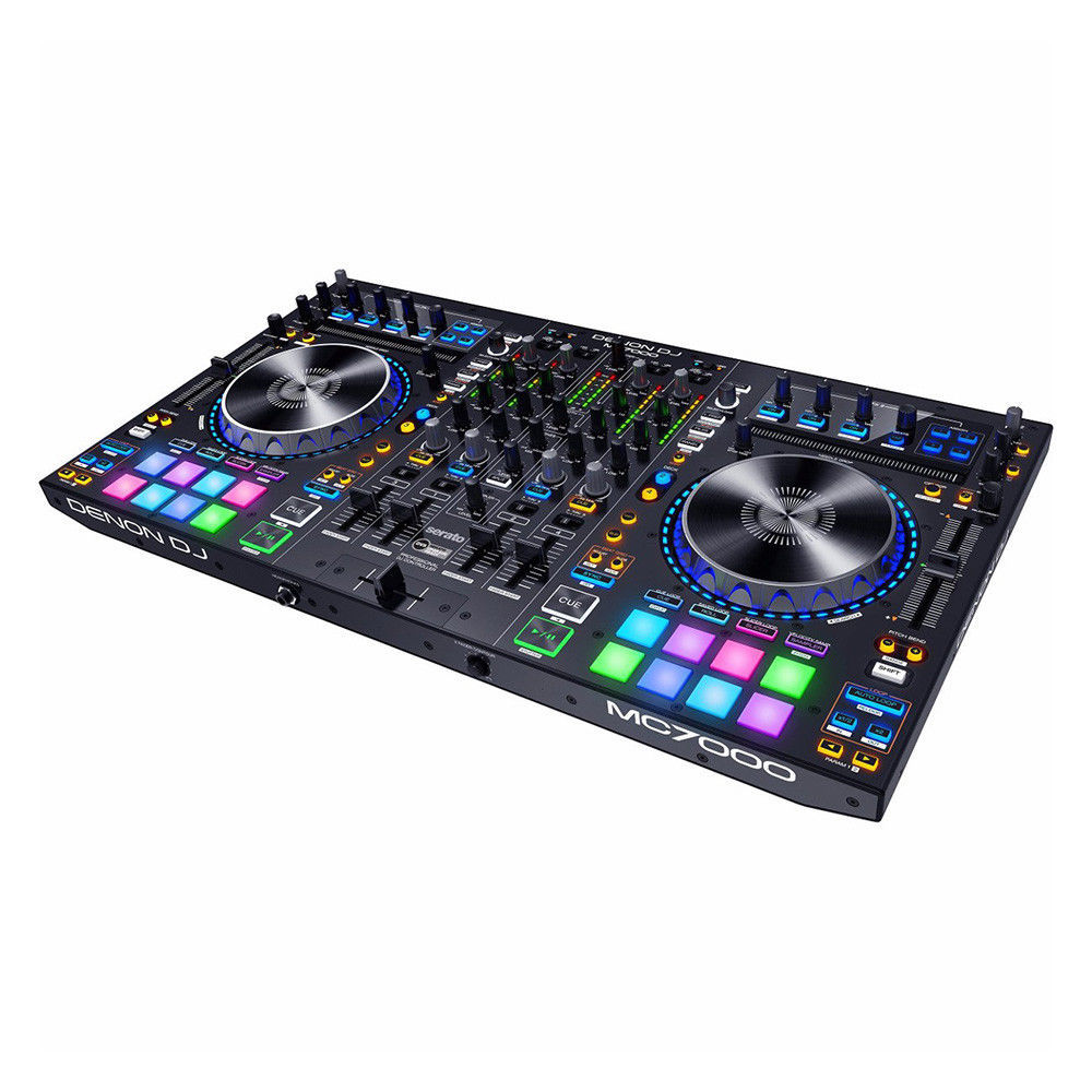 DENON MC7000 Professional 4 Channel Dual USB Controller & Serato DJ Software