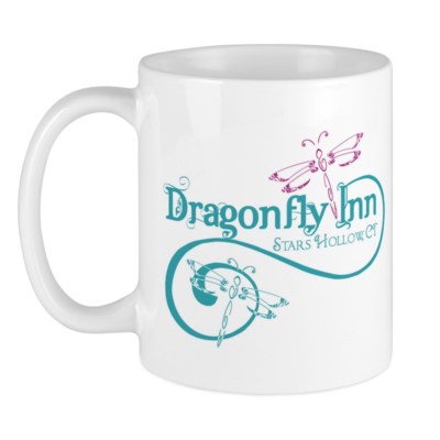 11oz mug Dragonfly Inn - Printed Ceramic Coffee Tea Cup Gift