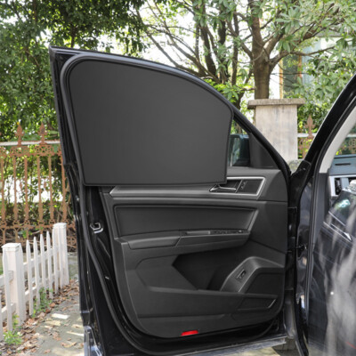 1x Magnetic Car Suction Sun Shade Curtain Full Shading Sunshade Car Accessories