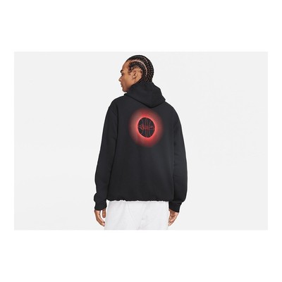 Pre-owned Nike Sweatshirts Universal Men  Air Jordan Kyrie Irving Da6689010 Black