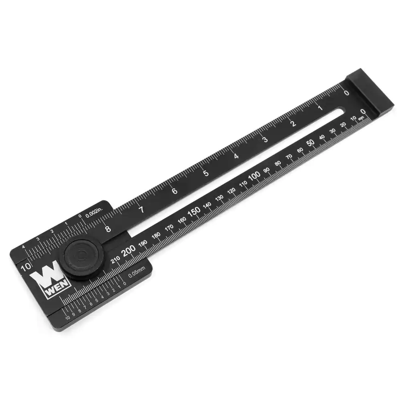 10 In. Aluminum Offset Marking Gauge and Layout Tool with Laser-Etched Scale