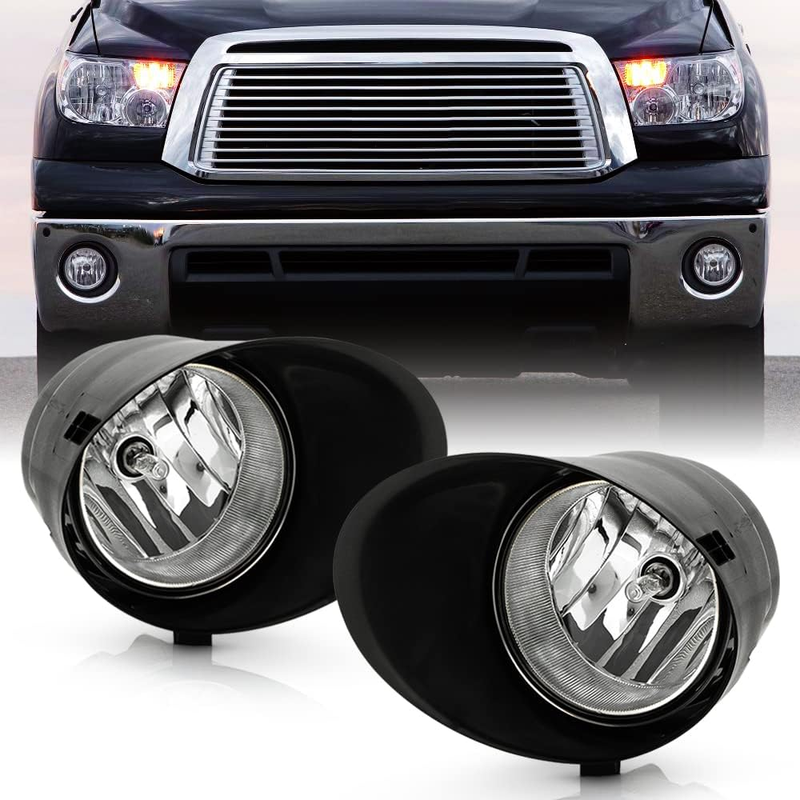Bumper Fog Lights Switch Covers for 2007-2013 Toyota Tundra 2008-2011 Sequoia