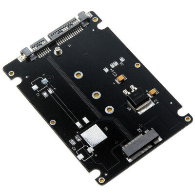 M.2 NGFF SSD to 2.5" SATA III Enclosure 7mm Drive Adapter 2242 2260 2280