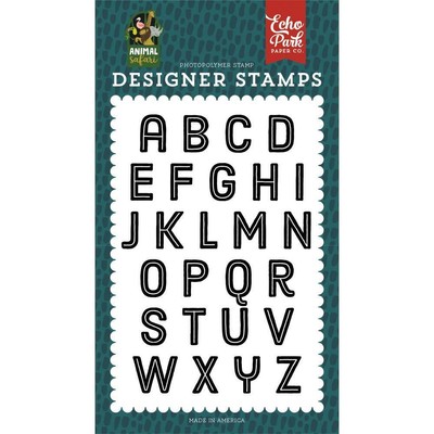 Echo Park Animal Safari Stamp Zoo Day  26pc Set