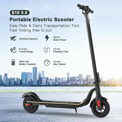 MegaWheels S10 Electric Scooter Urban Cummute Foldable E-Scooter 5.0Mah