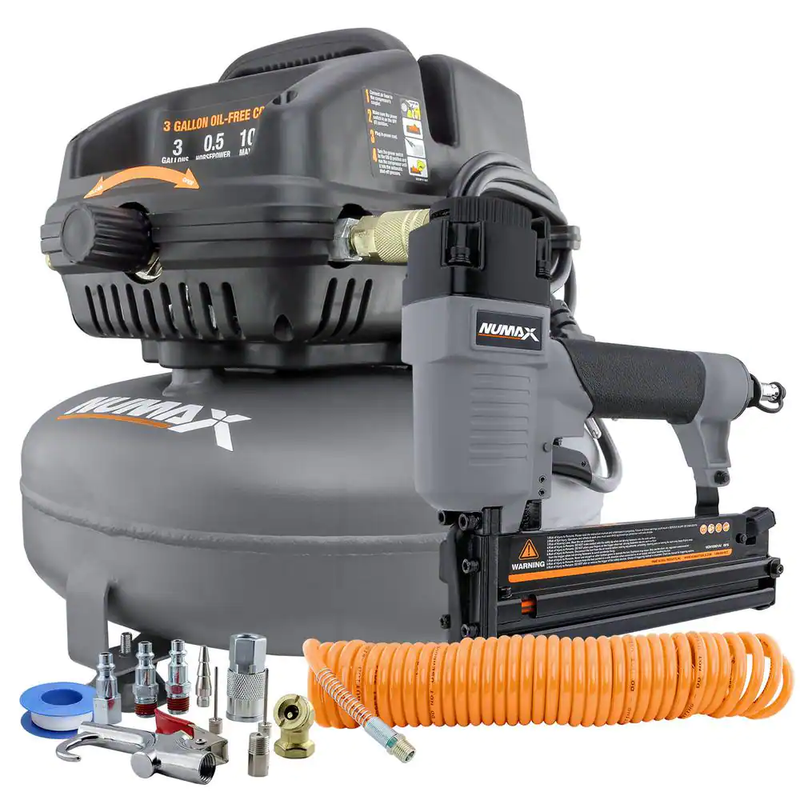W2-in-1 Nailer/stapler, Hose Inflation Kit