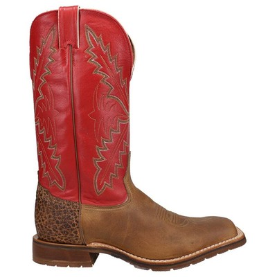 

Tony Lama Tlx Comfort Performance Antonio Square Toe Cowboy Mens Size 9.5 D Cas, Красный, Tony Lama Tlx Comfort Performance Antonio Square Toe Cowboy