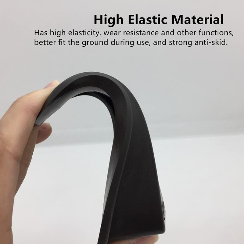 Heavy Duty Rubber Door Stoppers，Door Wedge for Residential and Commercial Use，Mu