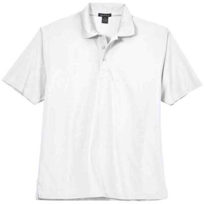 

Рубашка поло с коротким рукавом Rivers End Performance Edge Мужская белая повседневная 6800-WH, Белый, River's End Performance Edge Short Sleeve Polo Shirt