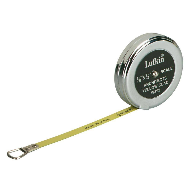 1/4 In. X 5 Ft. Architect Foot Pocket Scale Tape | Lufkin Me