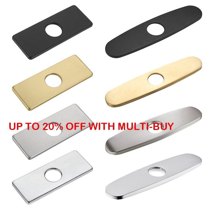 Cover Bathroom Faucet Escutcheon Plate Faucet Deck Plate Tap