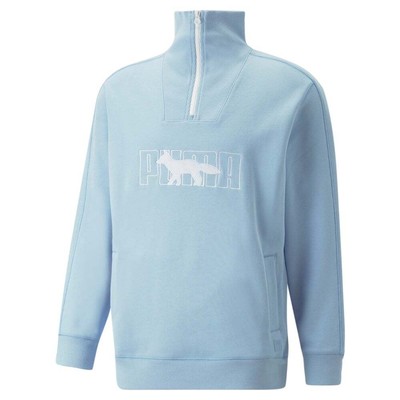 

Мужской пуловер Puma X Maison Kitsune HalfZip с молнией, размер  532322-92, Синий