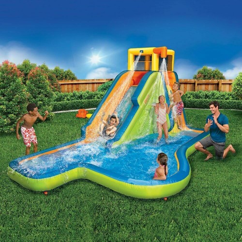 magic time triple blast water slide