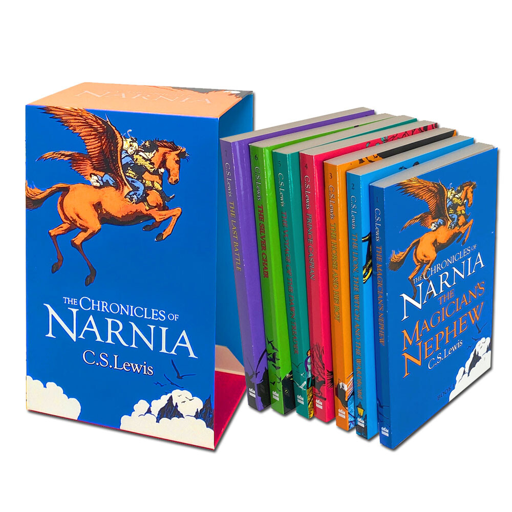 The Chronicles of Narnia Collection C.S. Lewis 7 Books Box Set Pack Vol