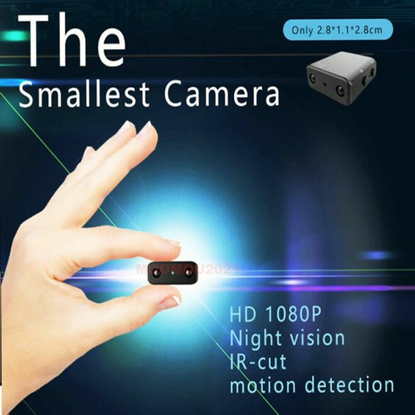 XD Mini Micro Spy Camera HD 1080P Camera Night Vision for Home Office Car Indoor - Image 4