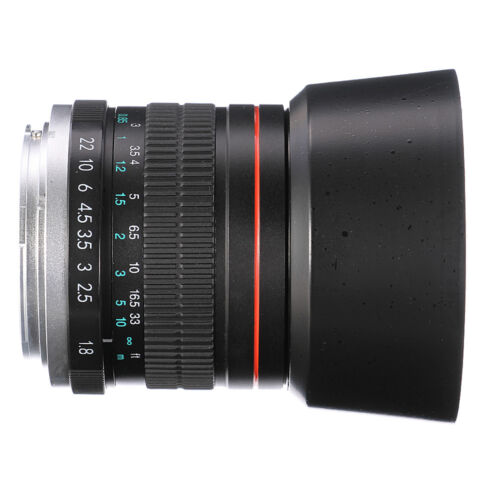 85mm F/1.8 Manual Focus Standard Lens for Canon 5D 6D 7D II 85mm F/1.8 Manual Focus Standard Lens for Canon 5D 6D 7D II
